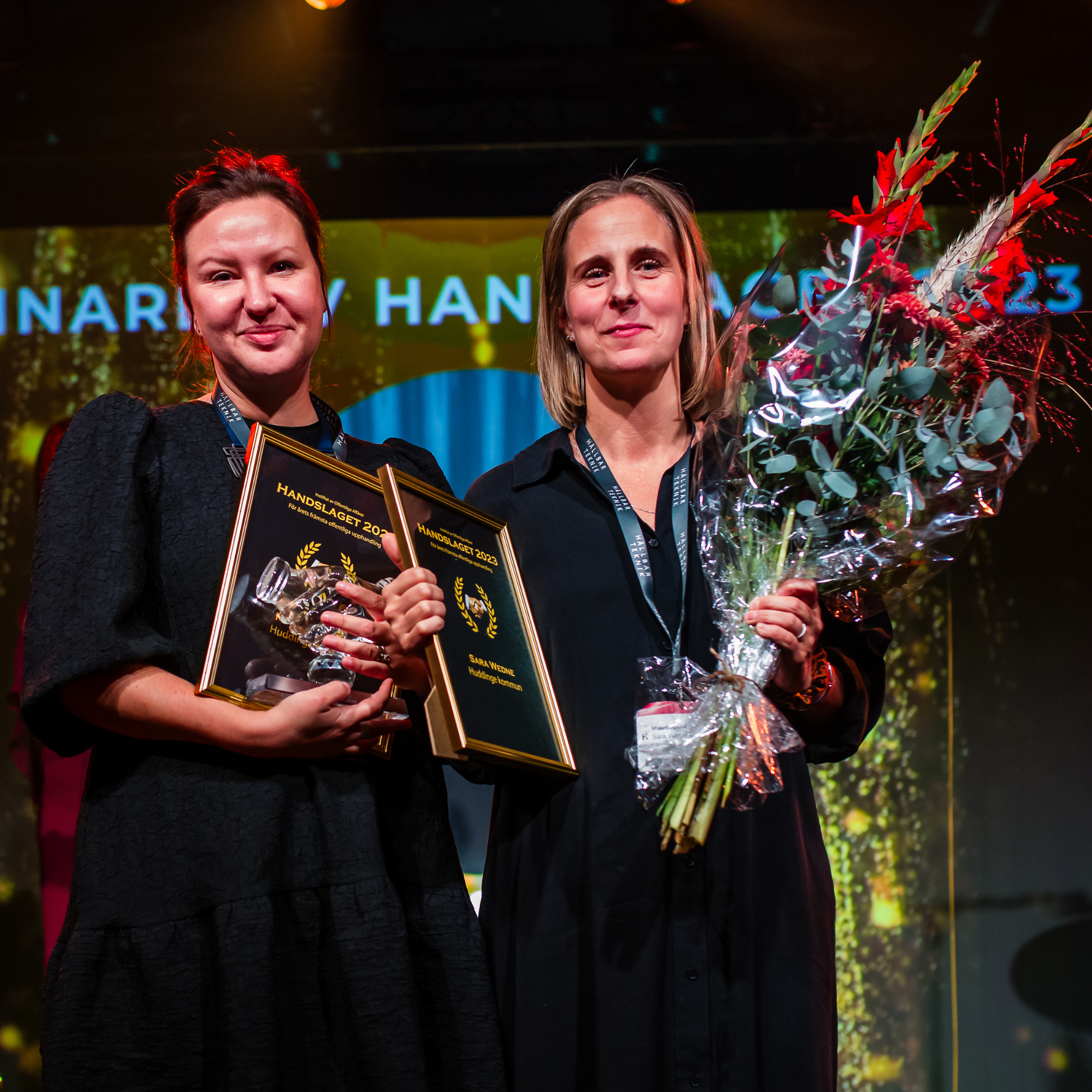 Vinnarna av Handslaget 2023 - Martina Skog & Sara Wedne